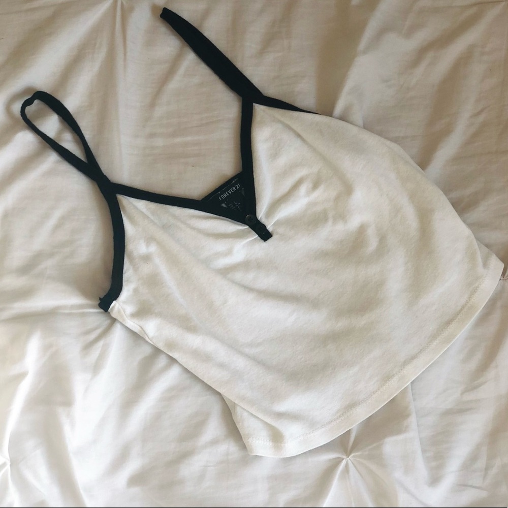 Forever 21, Size L, White tank